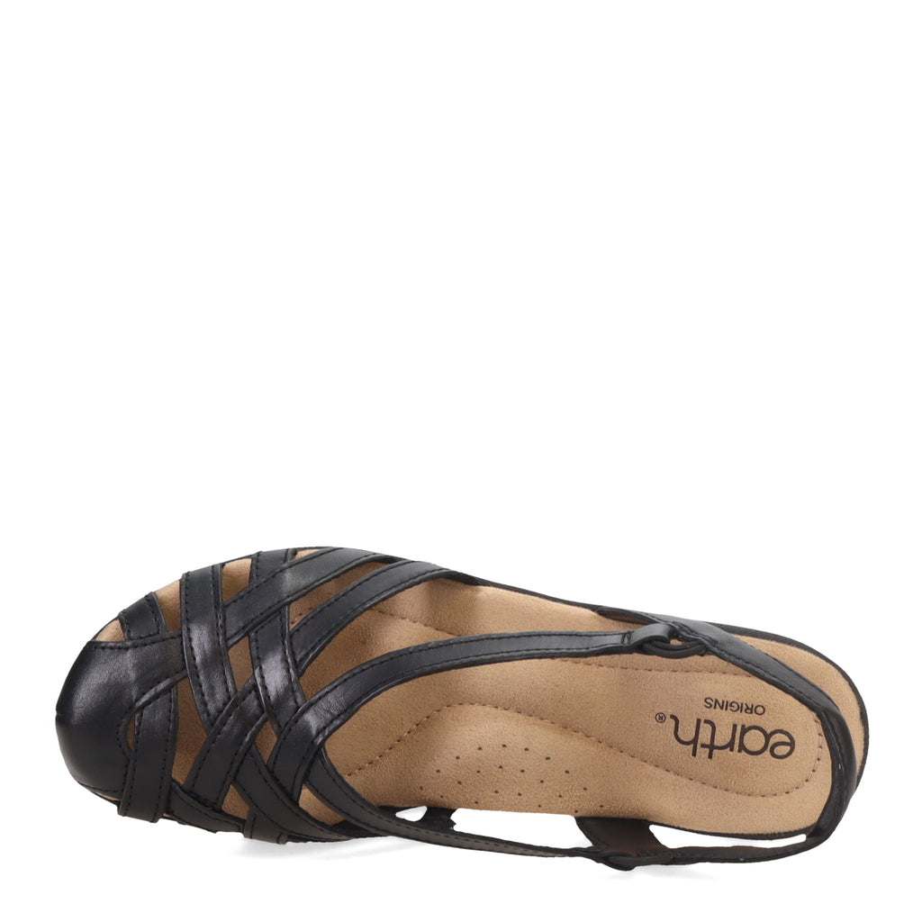 Women's Earth Origins Nellie Sandal BLACK 01 NELLIE-BLK01
