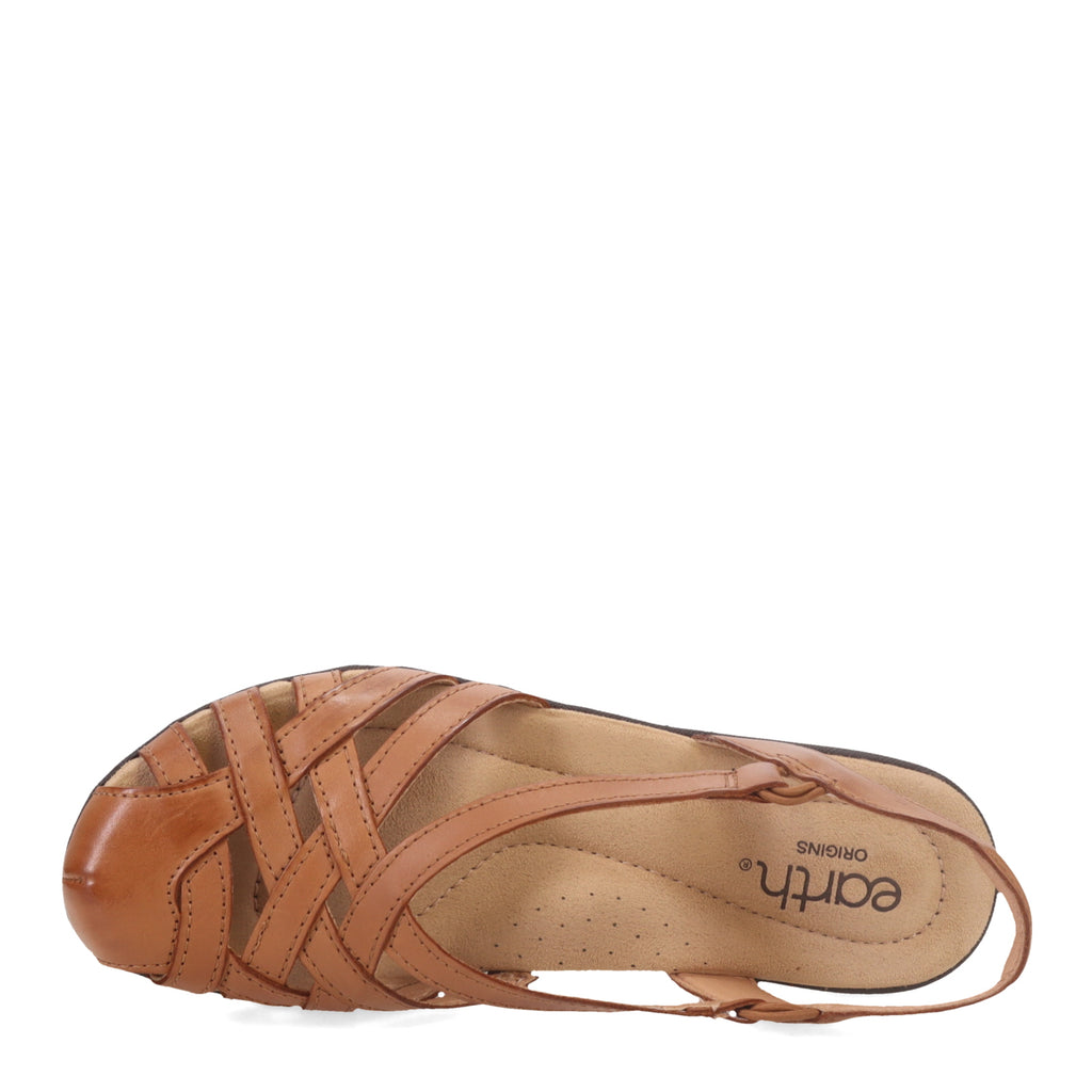 Women's Earth Origins Nellie Sandal LIGHT BROWN 01 NELLIE-LBR01