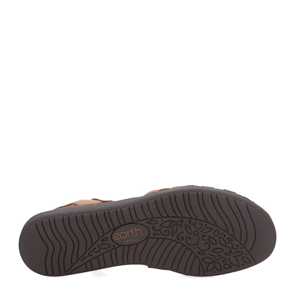 Women's Earth Origins Nellie Sandal LIGHT BROWN 01 NELLIE-LBR01