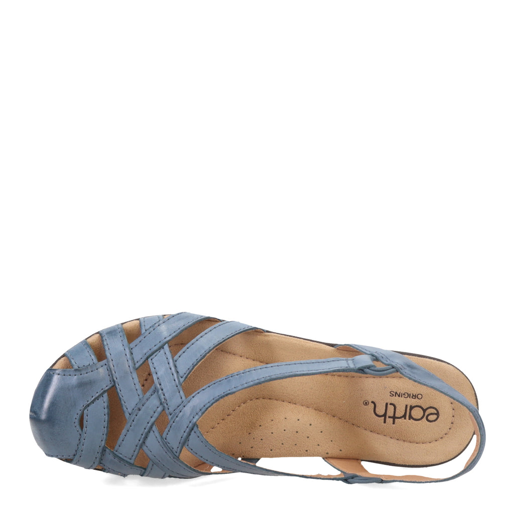 Women's Earth Origins Nellie Sandal MEDIUM BLUE 01 NELLIE-MBL01