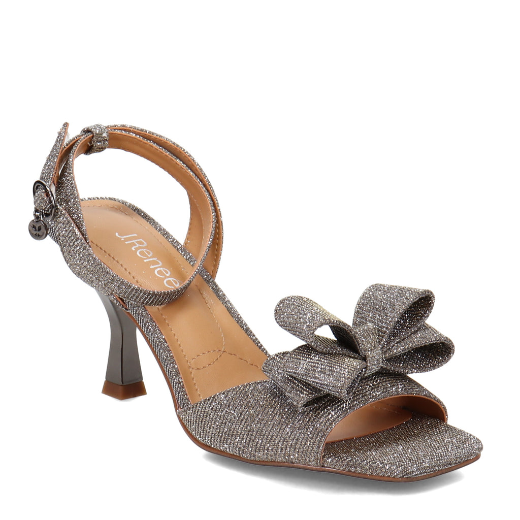 Women's J Renee Nishia Sandal PEWTER GLITTER NISHIA-GFPEW