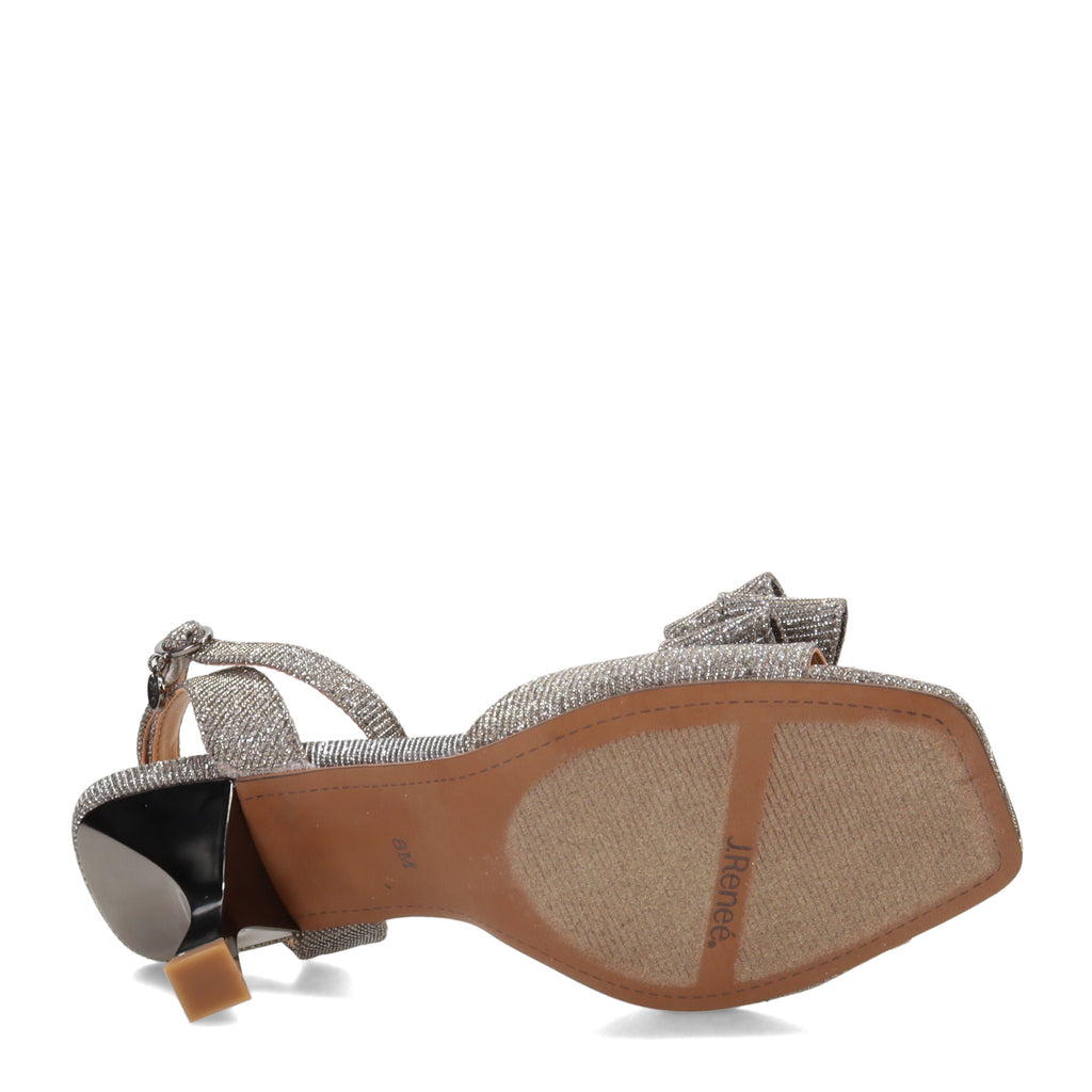 Women's J Renee Nishia Sandal PEWTER GLITTER NISHIA-GFPEW