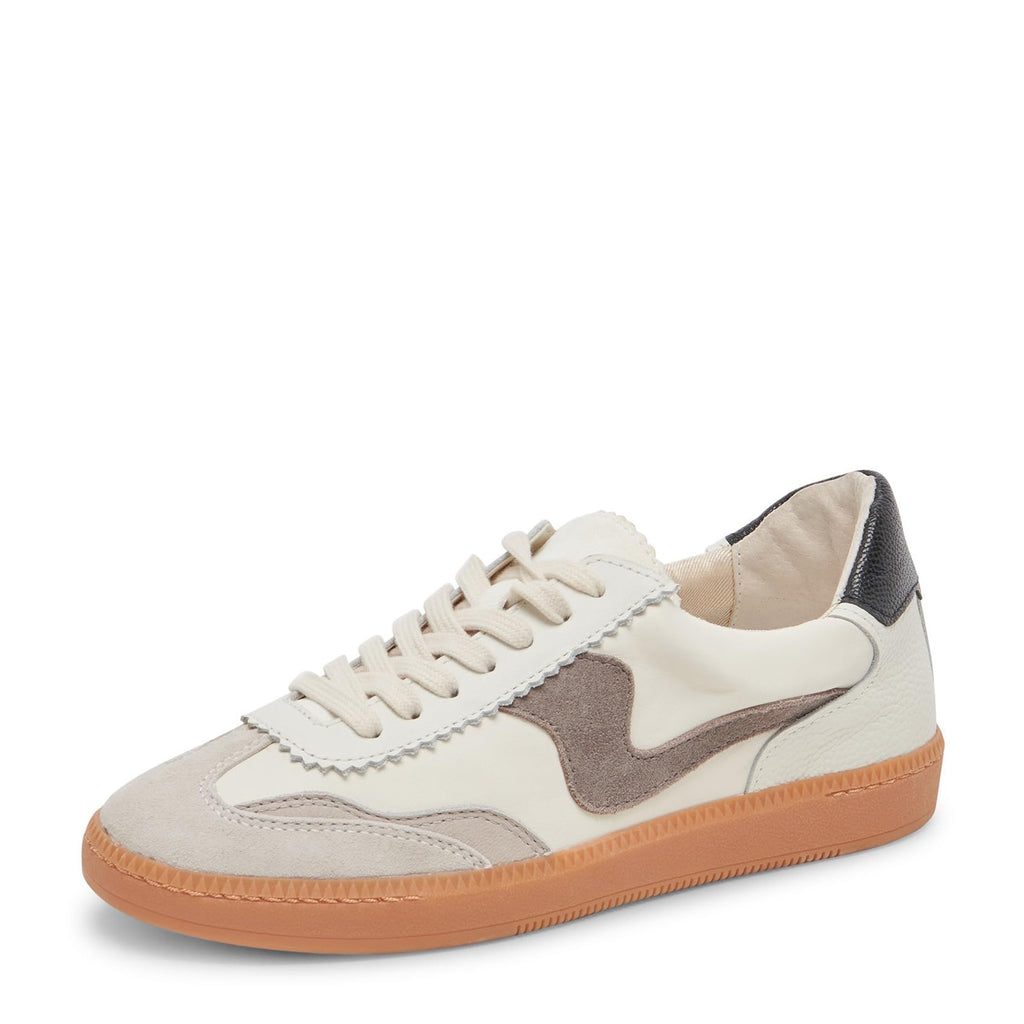 Women's Dolce Vita Notice Sneaker WHITE GREY NOTICE-WHTGRY