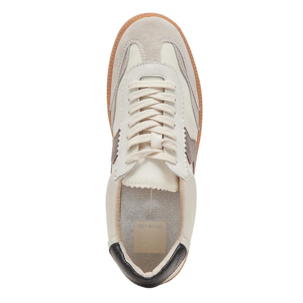Women's Dolce Vita Notice Sneaker WHITE GREY NOTICE-WHTGRY