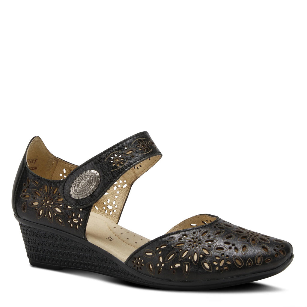 Women's Spring Step Nougat Slip-On BLACK NOUGAT BLACK