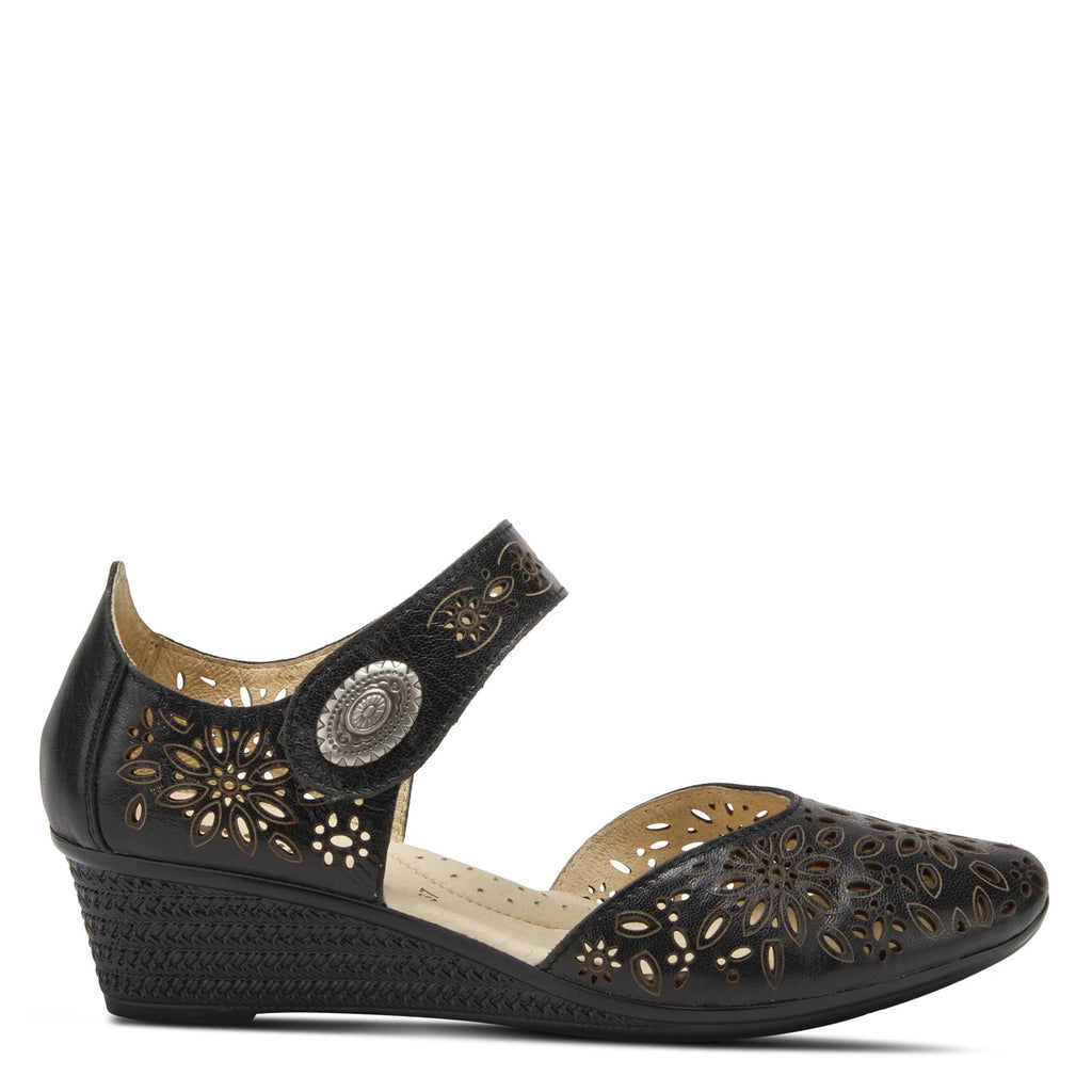 Women's Spring Step Nougat Slip-On BLACK NOUGAT BLACK