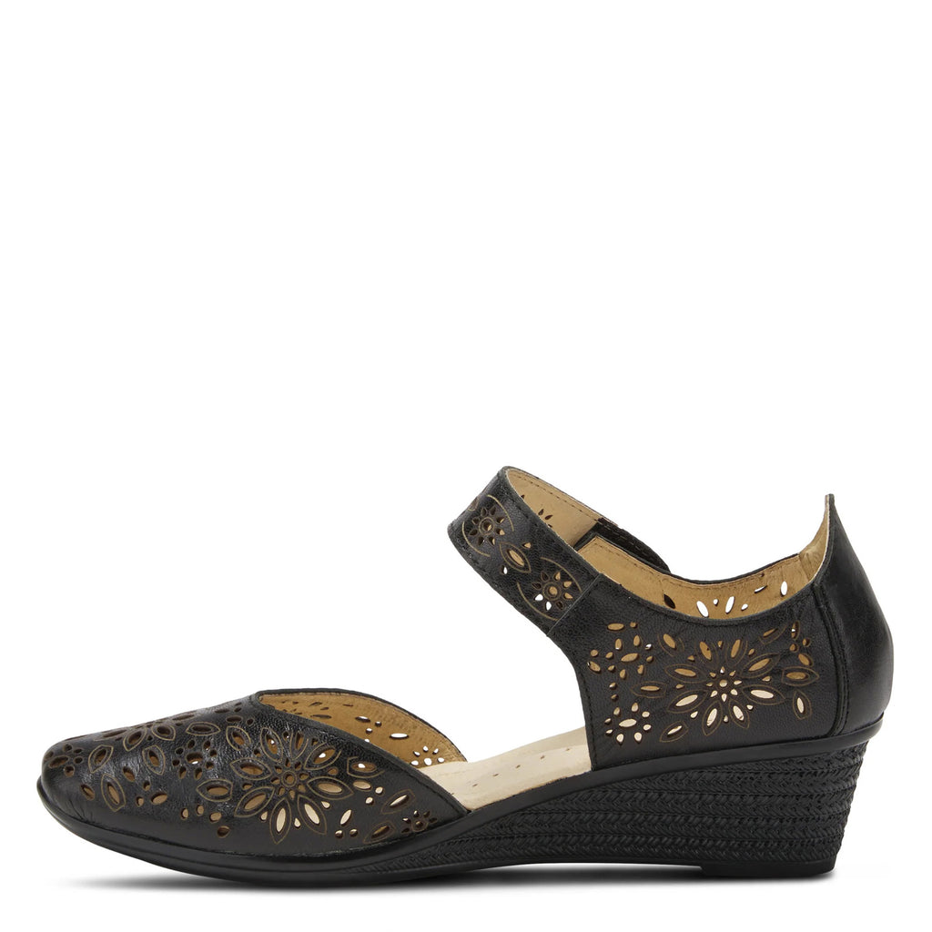 Women's Spring Step Nougat Slip-On BLACK NOUGAT BLACK
