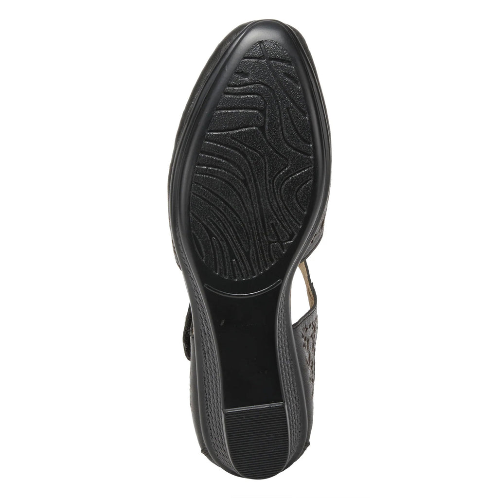 Women's Spring Step Nougat Slip-On BLACK NOUGAT BLACK