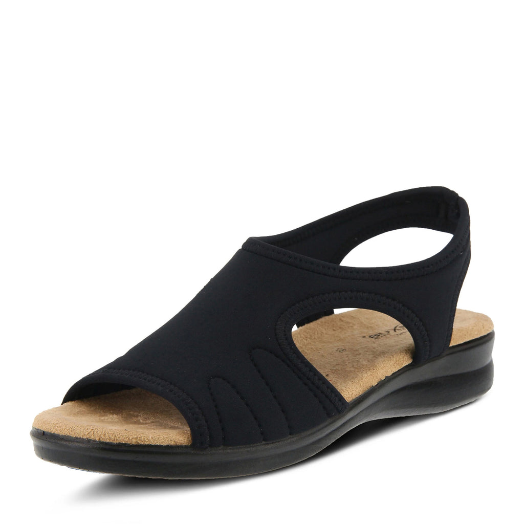 Women's Flexus Nyaman Sandal BLACK NYAMAN-B
