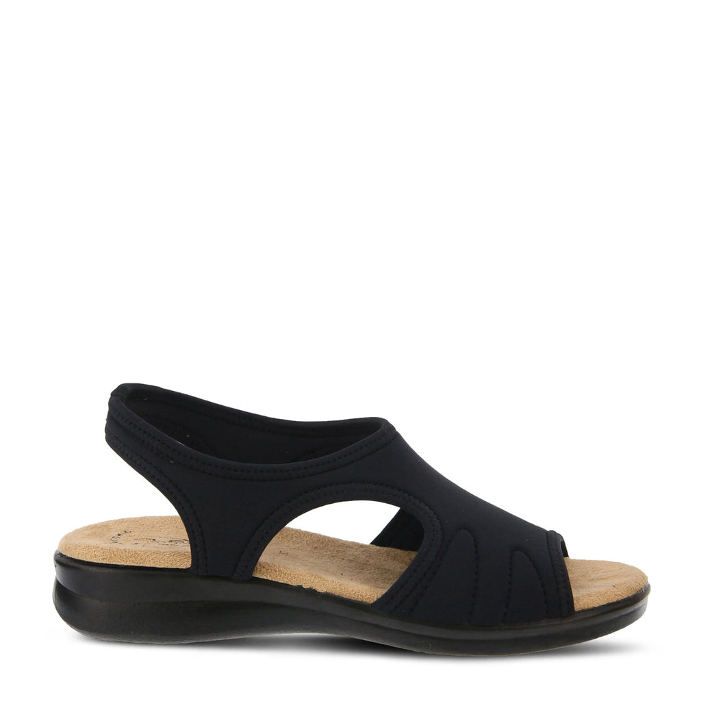 Women's Flexus Nyaman Sandal BLACK NYAMAN-B