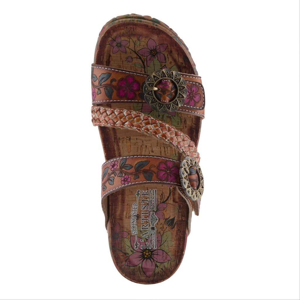 Women's L'Artiste By Spring Step Ontheroad Sandal CAMEL ONTHEROAD-CAM