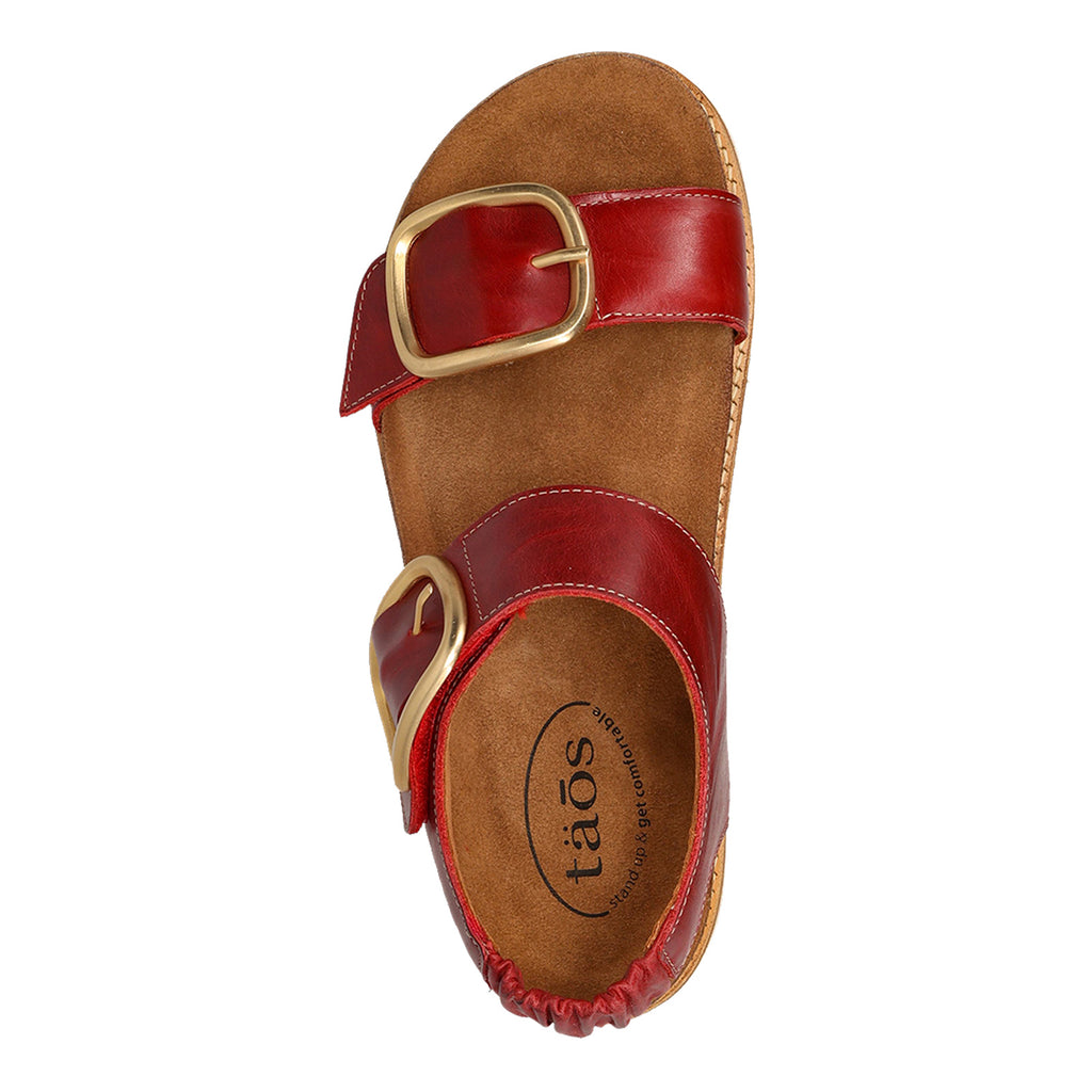 Women's Taos On The Double Sandal RED OTD-9395-RED