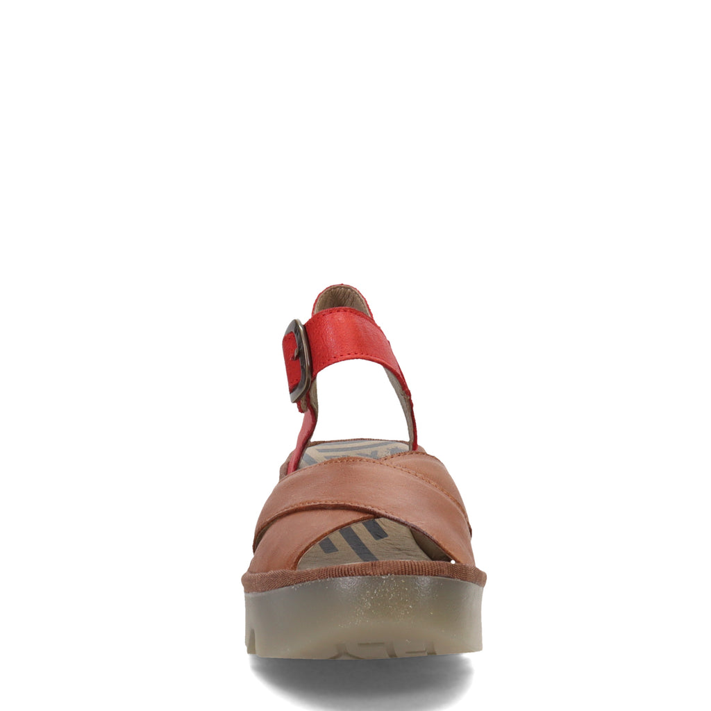 Women's Fly London Bace Sandal BROWN MULTI P501411-002