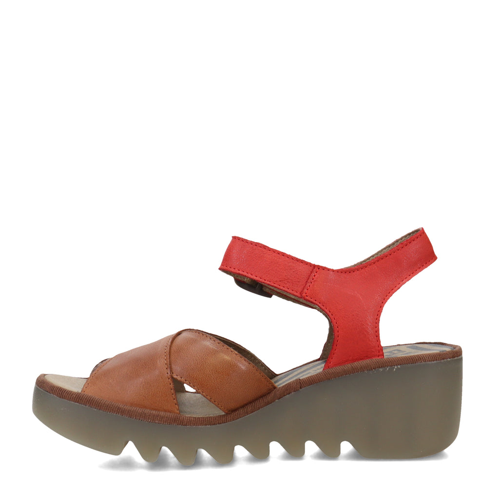 Women's Fly London Bace Sandal BROWN MULTI P501411-002