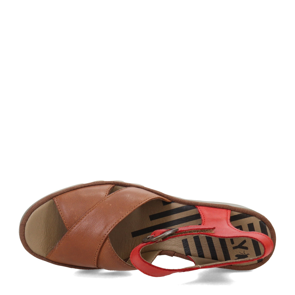 Women's Fly London Bace Sandal BROWN MULTI P501411-002