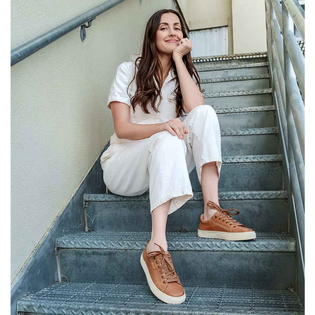Women's Taos Plim Soul Lux Sneaker CARAMEL PLX-13994A-CARA
