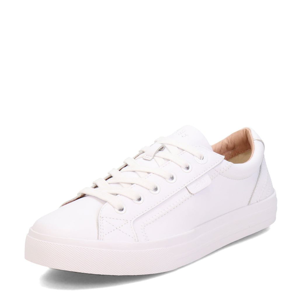 Women's Taos Plim Soul Lux Sneaker WHITE LEATHER PLX-13994A-WHTL