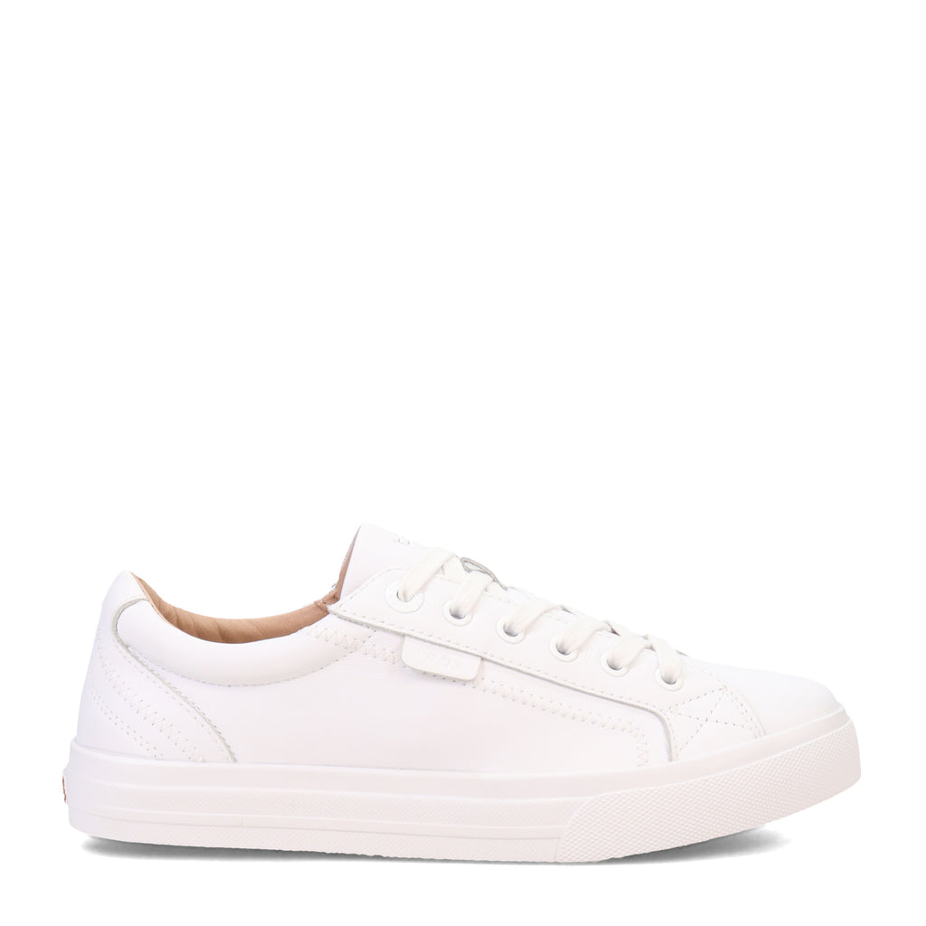 Women's Taos Plim Soul Lux Sneaker WHITE LEATHER PLX-13994A-WHTL
