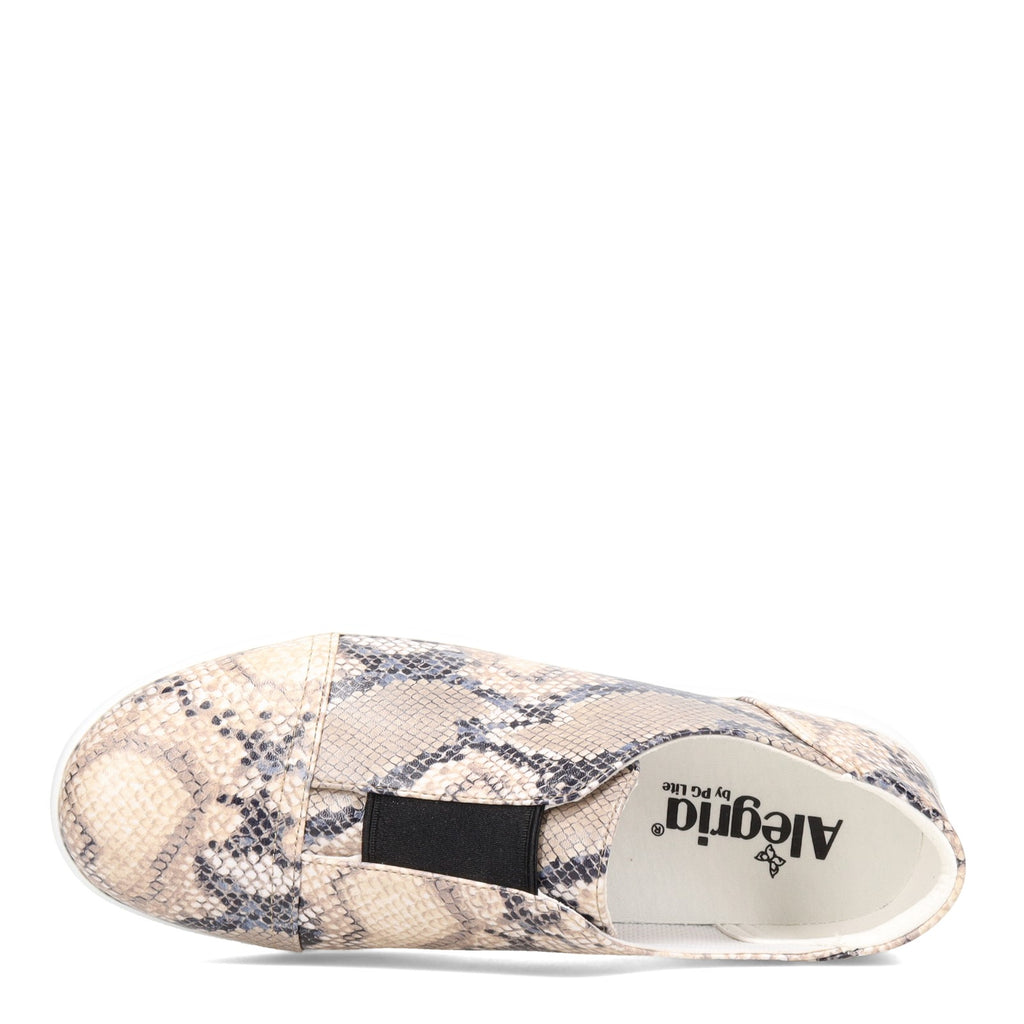 Women's Alegria Posy Slip-On NATURAL SNAKE POS-7909