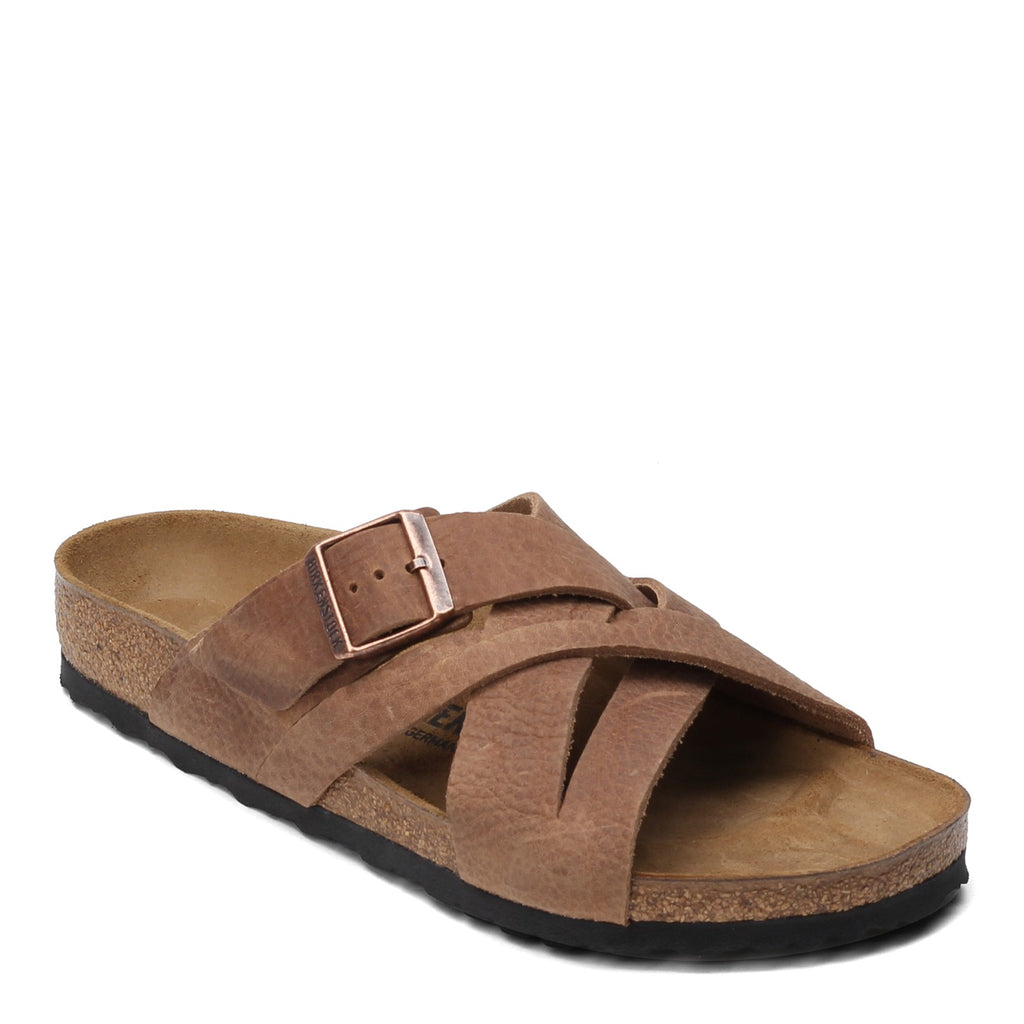 Men's Birkenstock Lugano Sandal - Regular Fit TOBACCO R 1015 498