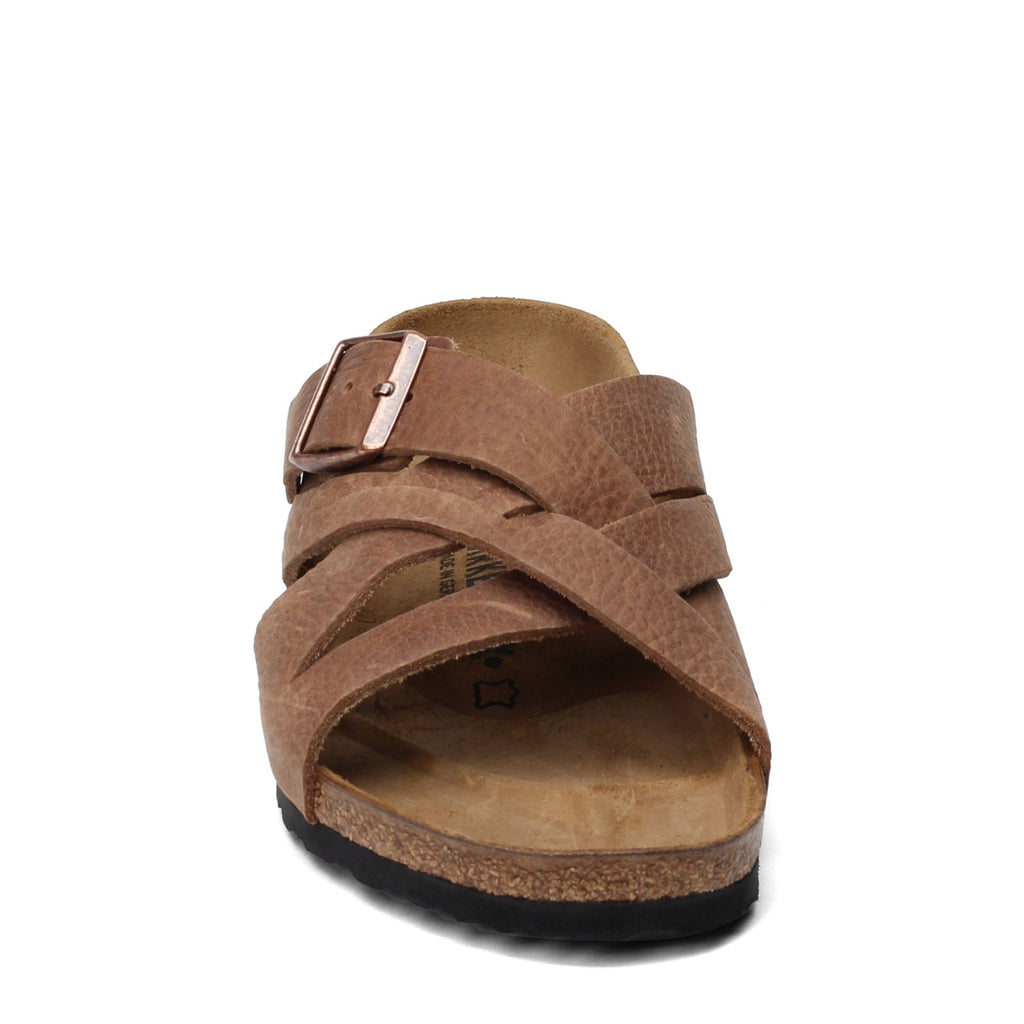 Men's Birkenstock Lugano Sandal - Regular Fit TOBACCO R 1015 498