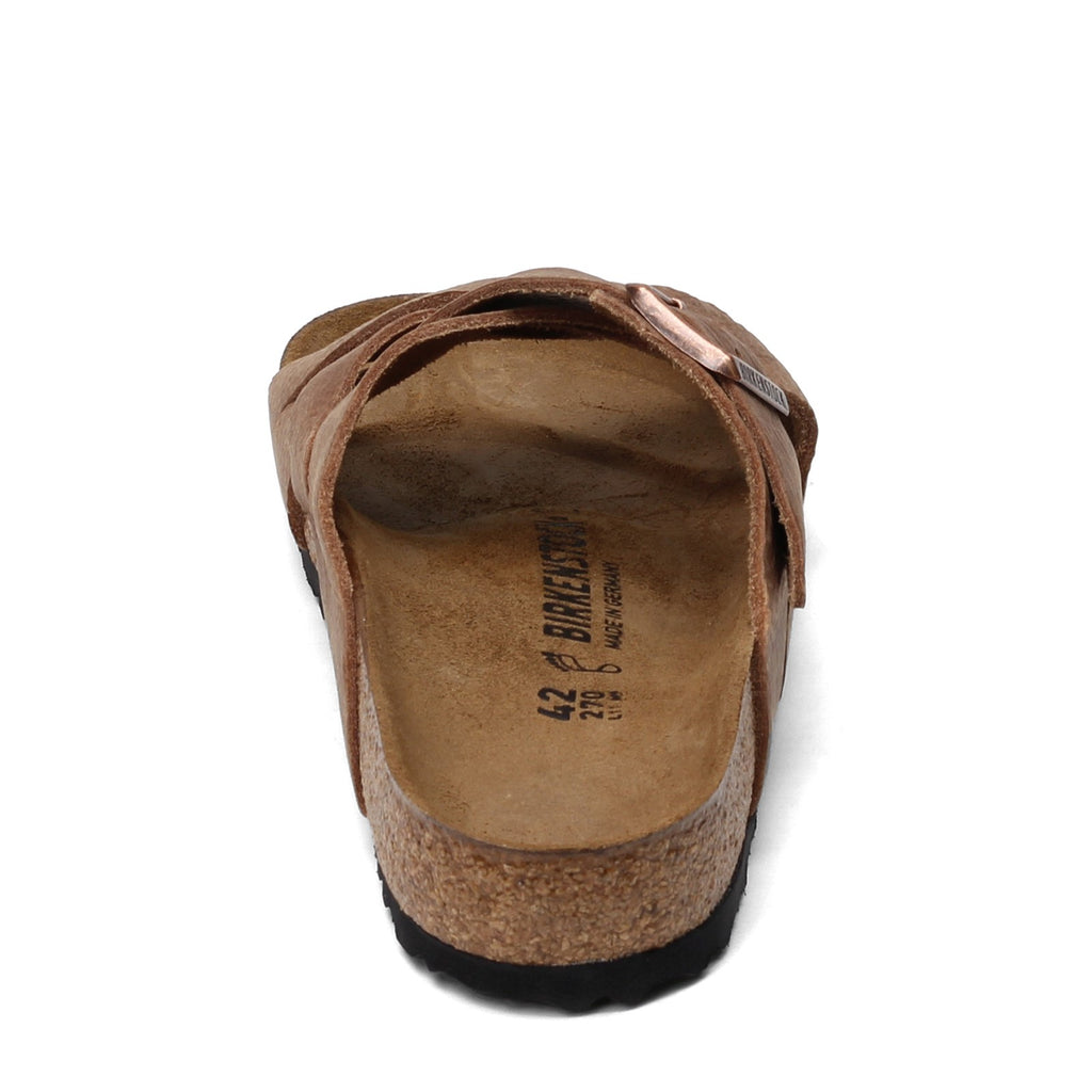 Men's Birkenstock Lugano Sandal - Regular Fit TOBACCO R 1015 498