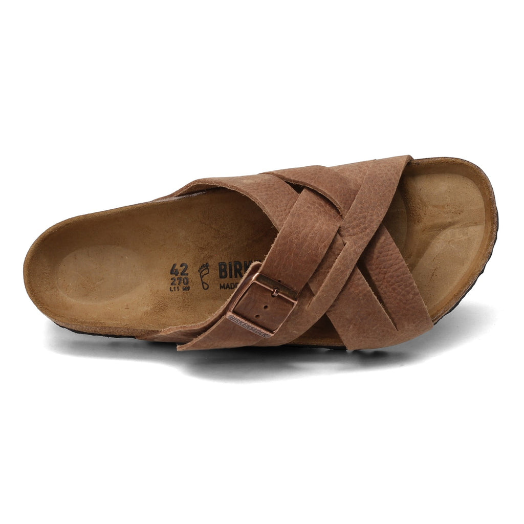Men's Birkenstock Lugano Sandal - Regular Fit TOBACCO R 1015 498