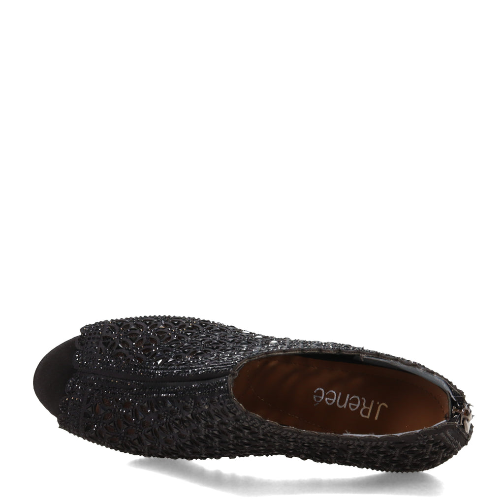 Women's J Renee Radita Shootie BLACK SATIN RADITA-SABLK