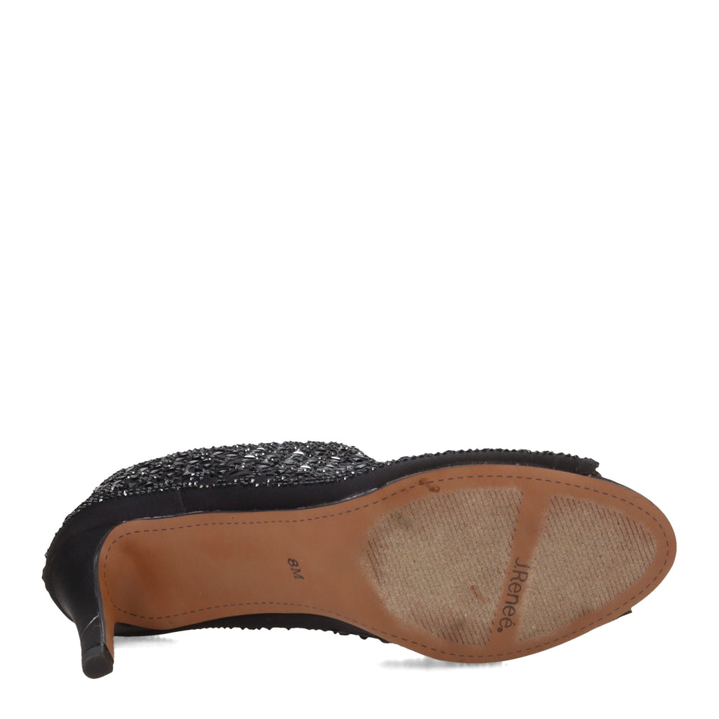 Women's J Renee Radita Shootie BLACK SATIN RADITA-SABLK