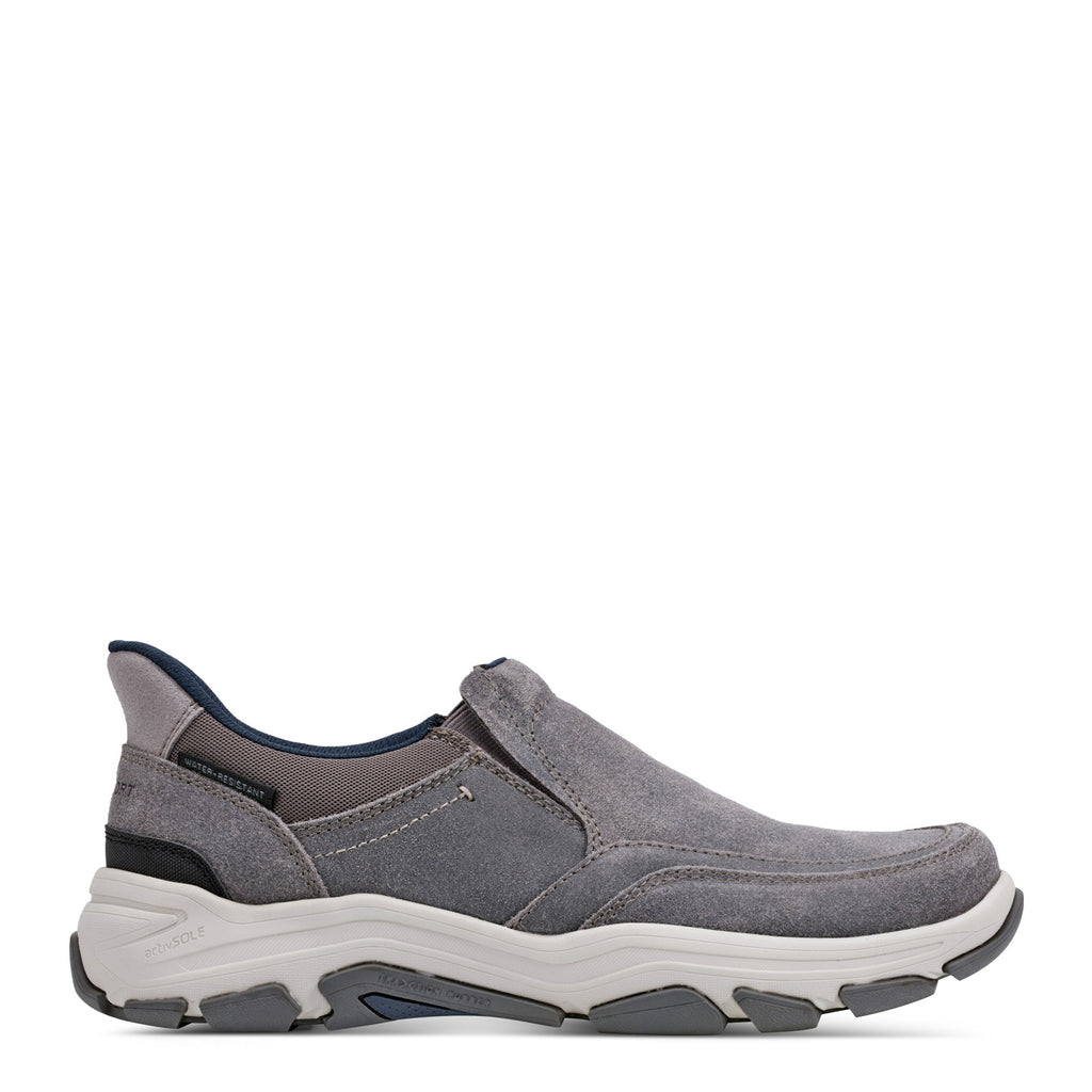 Men's Rockport Reece Sneaker MEDIUM GRAY REECE-030