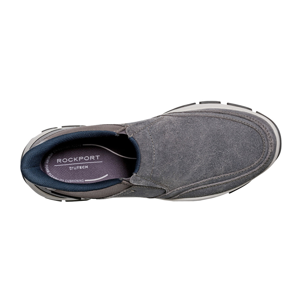 Men's Rockport Reece Sneaker MEDIUM GRAY REECE-030