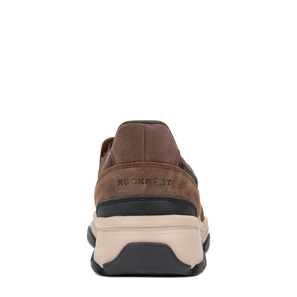 Men's Rockport Reece Sneaker MEDIUM BROWN REECE-210