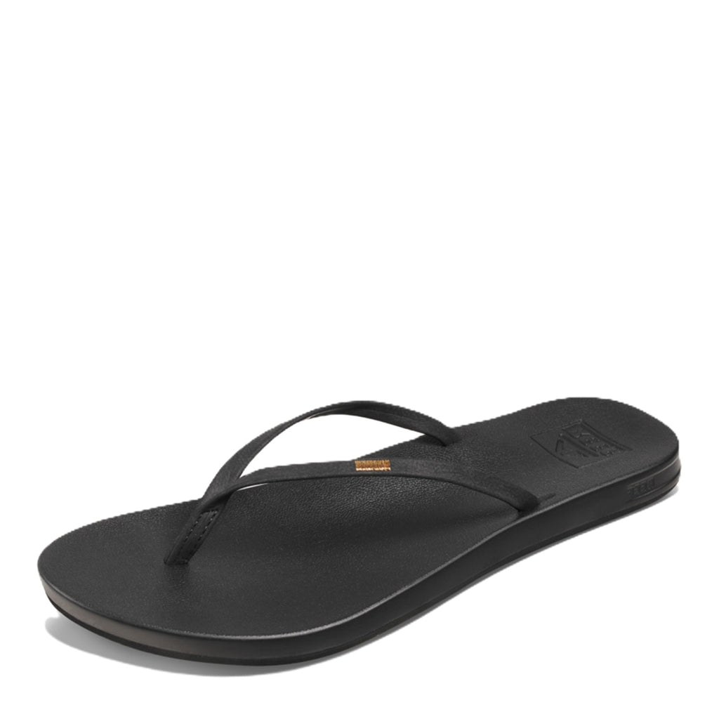 Women's Reef Cushion Slim Sandal BLACK RF0A39U6BLA