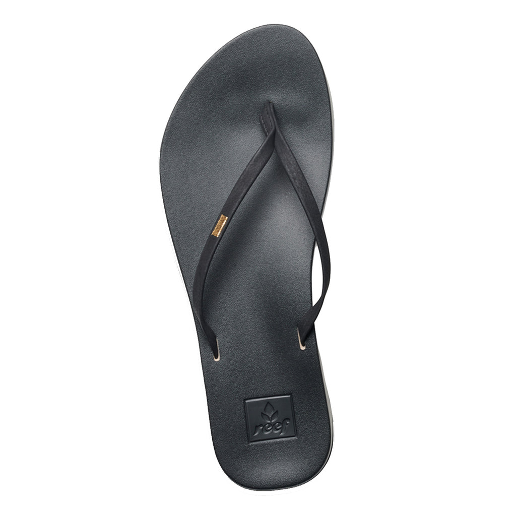 Women's Reef Cushion Slim Sandal BLACK RF0A39U6BLA