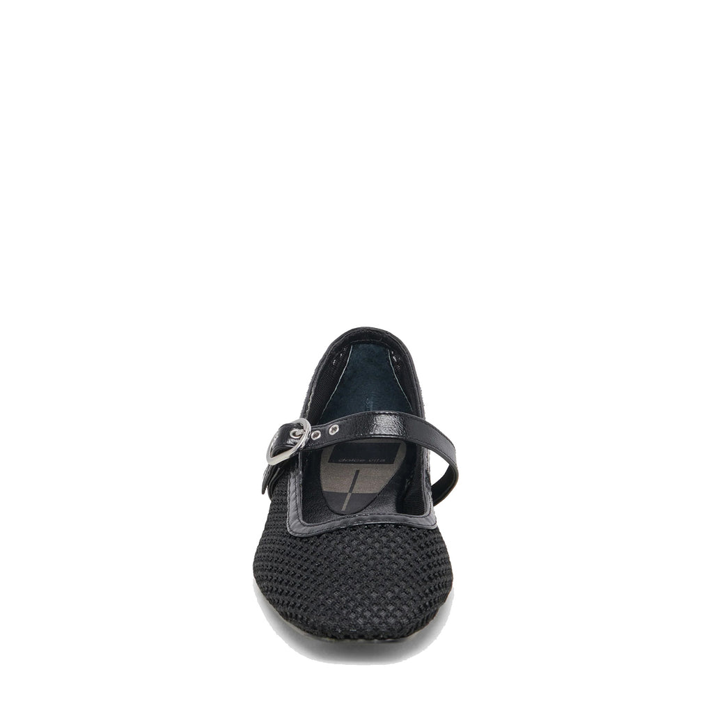 Women's Dolce Vita Rodini Flat BLACK RODINIMESH-BLK