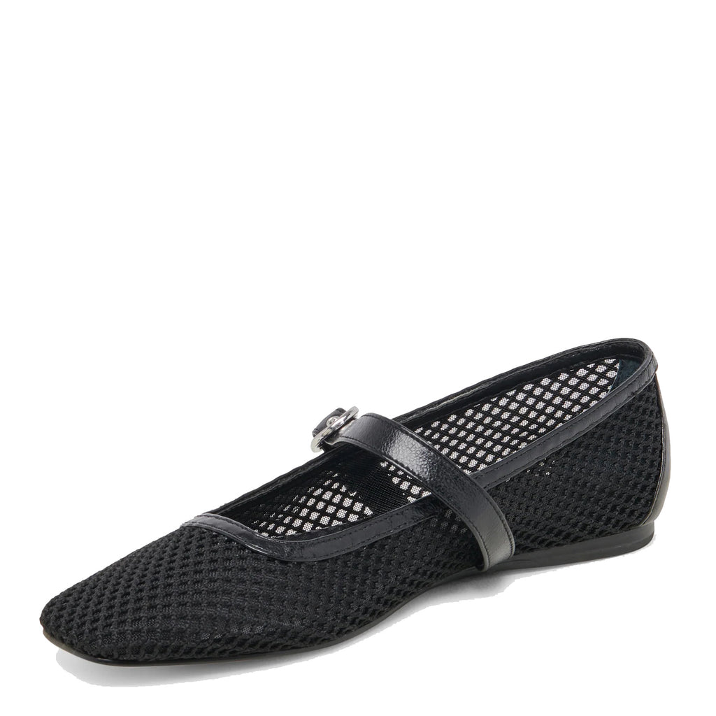 Women's Dolce Vita Rodini Flat BLACK RODINIMESH-BLK
