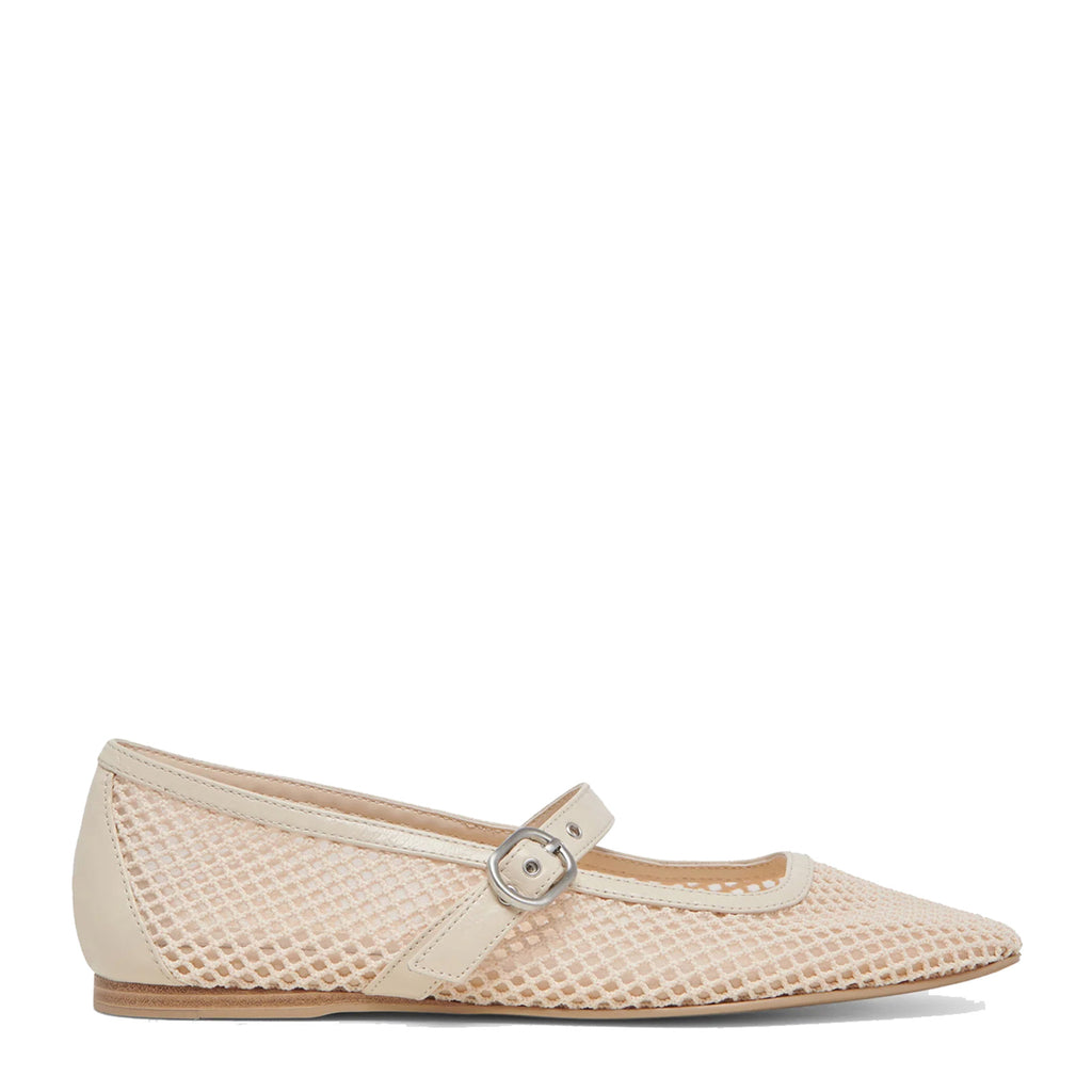 Women's Dolce Vita Rodini Flat CREAM RODINIMESH-CREM