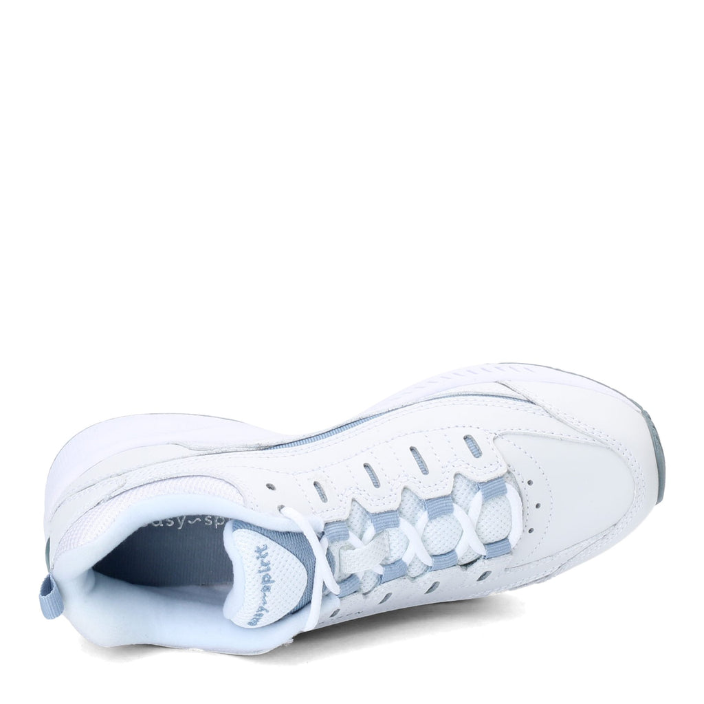 Women's Easy Spirit Romy Walking Shoe WHITE LT BLUE ROMY WHMBL 130
