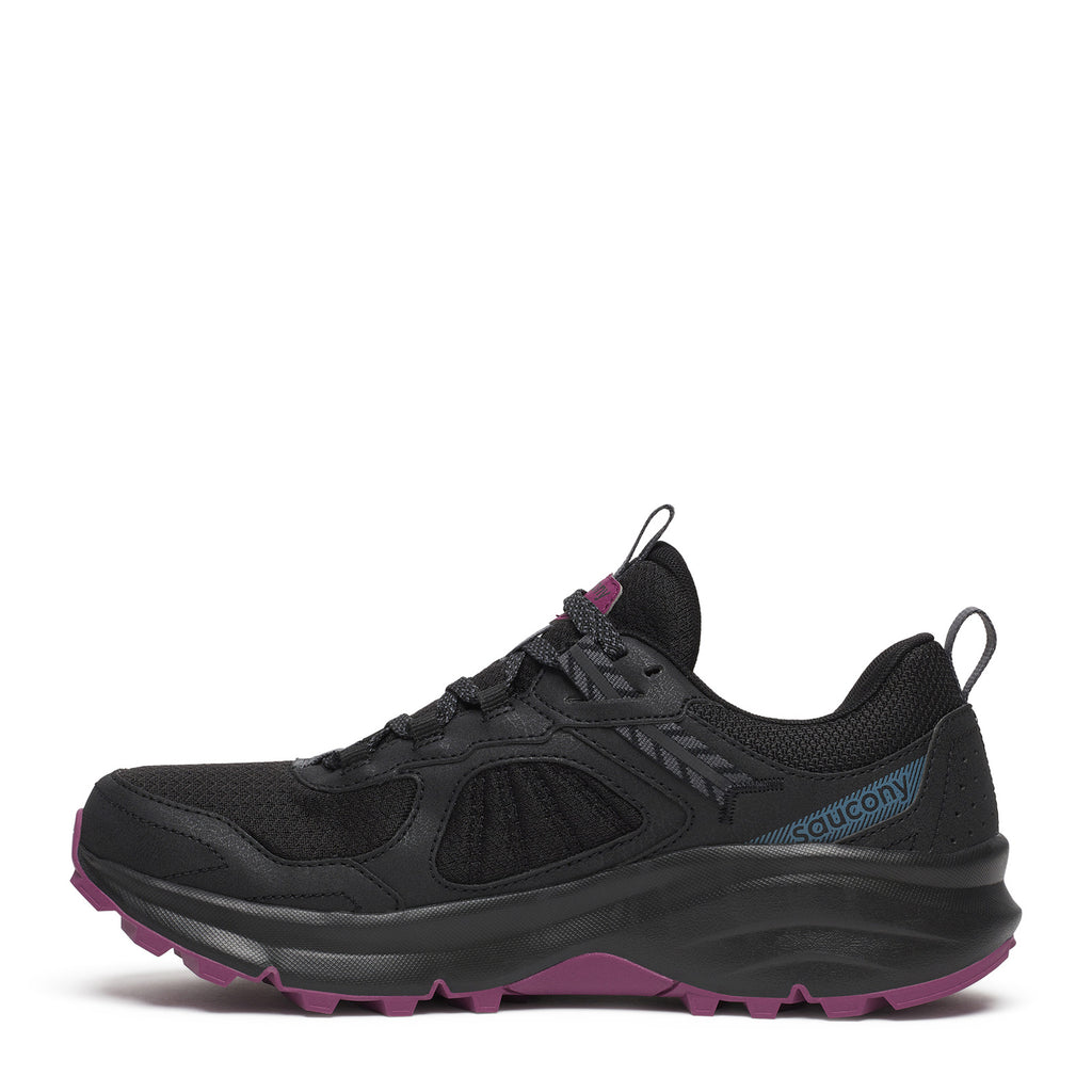 Women's Saucony Excursion TR17 GTX Trail Running Shoe BLACK / PLUM S10960-200