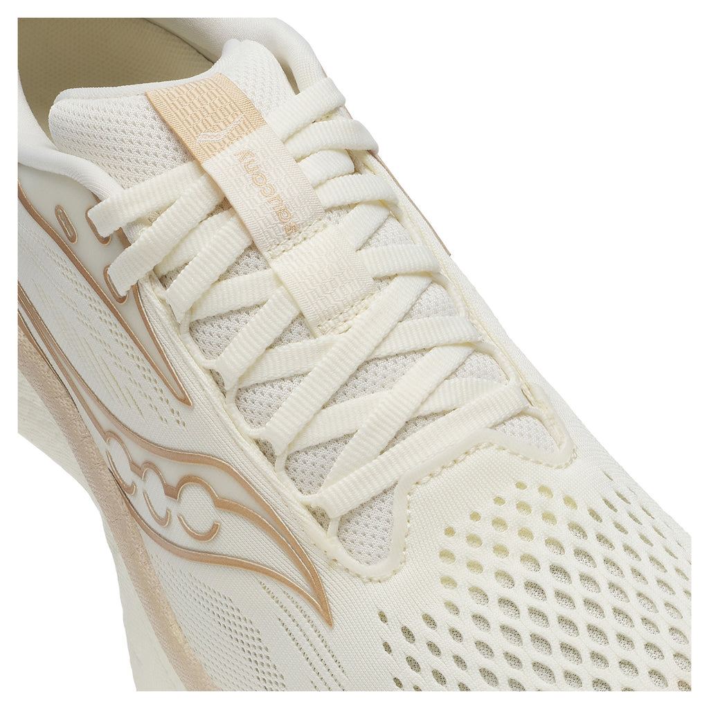 Women's Saucony Ride 18 Running Shoe VANILLA S11000-104