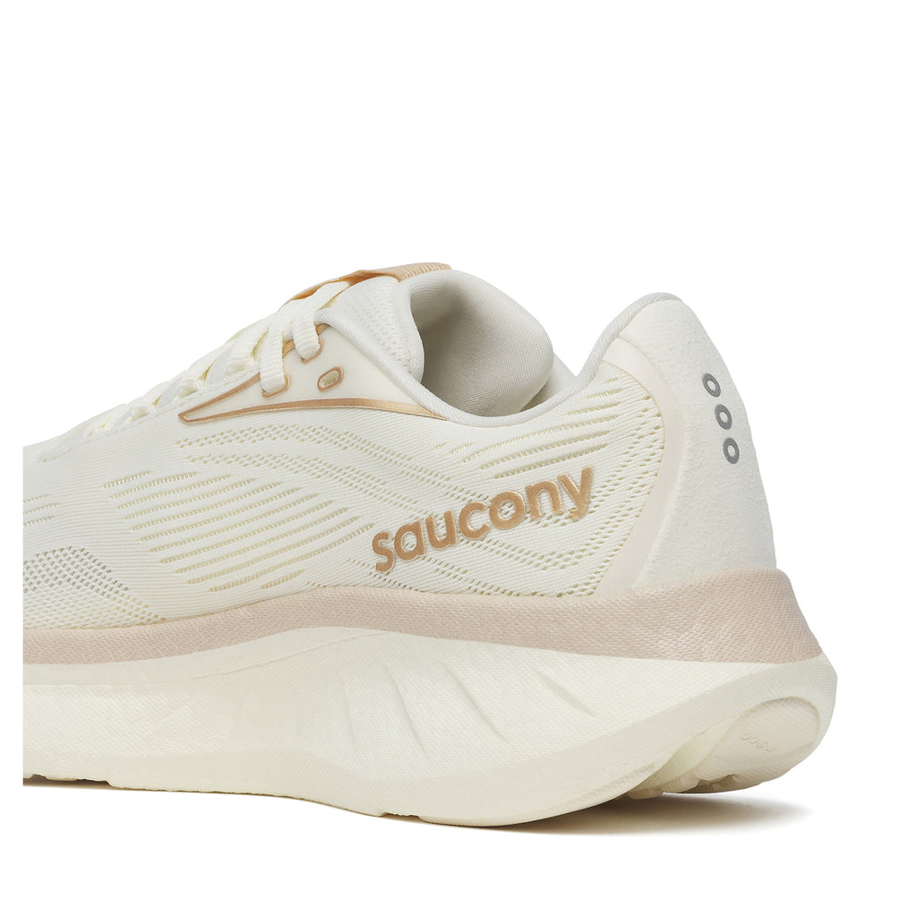 Women's Saucony Ride 18 Running Shoe VANILLA S11000-104