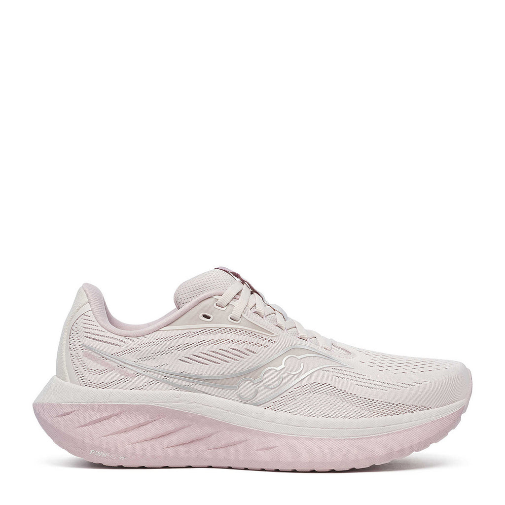 Women's Saucony Ride 18 Running Shoe Moon/Woodrose S11000-151