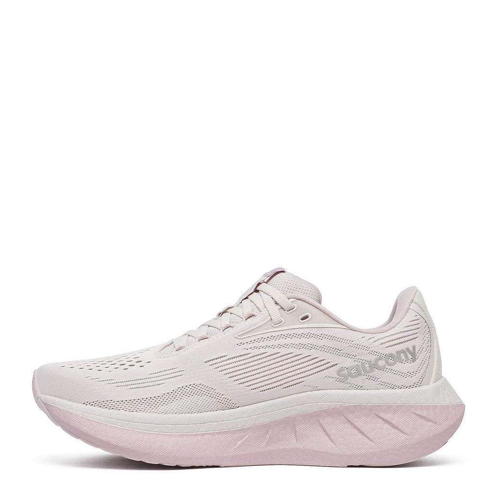 Women's Saucony Ride 18 Running Shoe Moon/Woodrose S11000-151