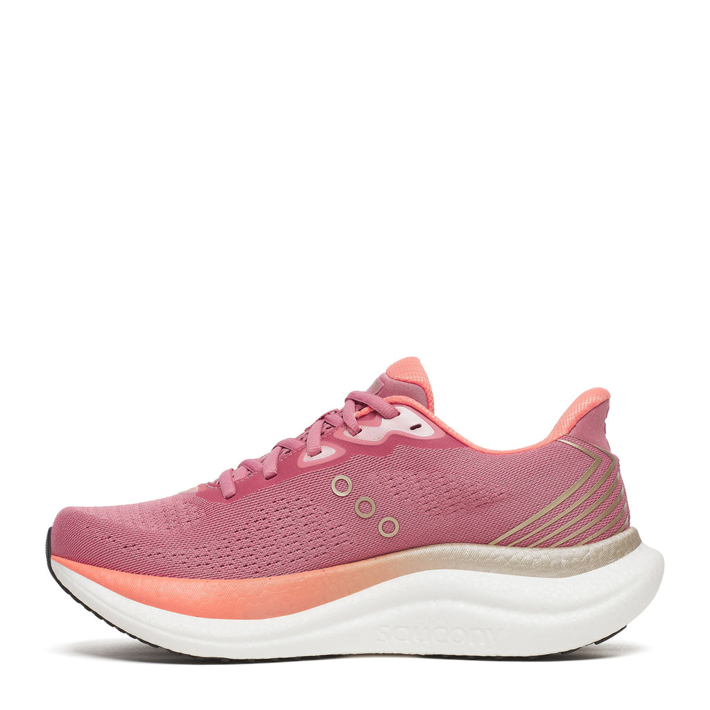 Women's Saucony Triumph 23 Running Shoe MAUVE / BLACK S11023-121