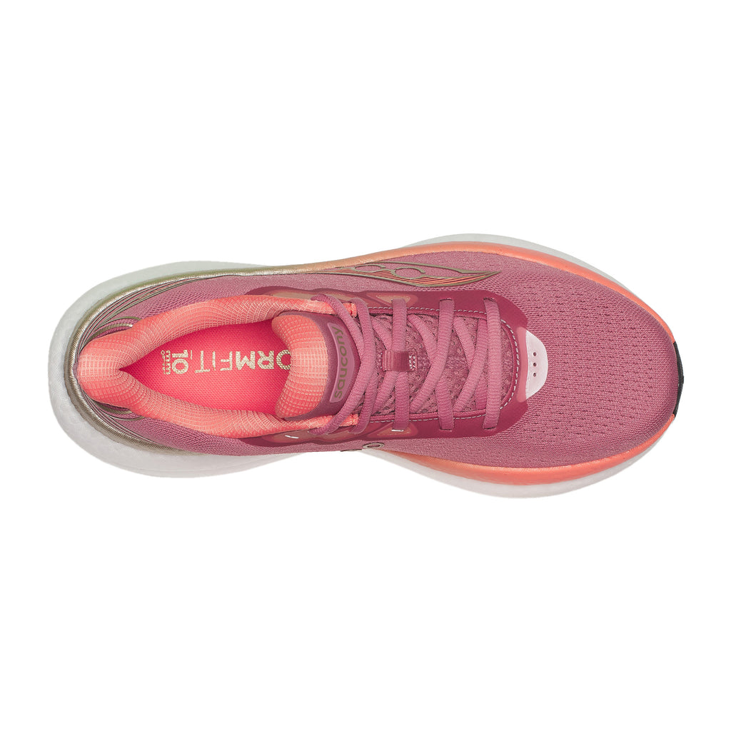Women's Saucony Triumph 23 Running Shoe MAUVE / BLACK S11023-121