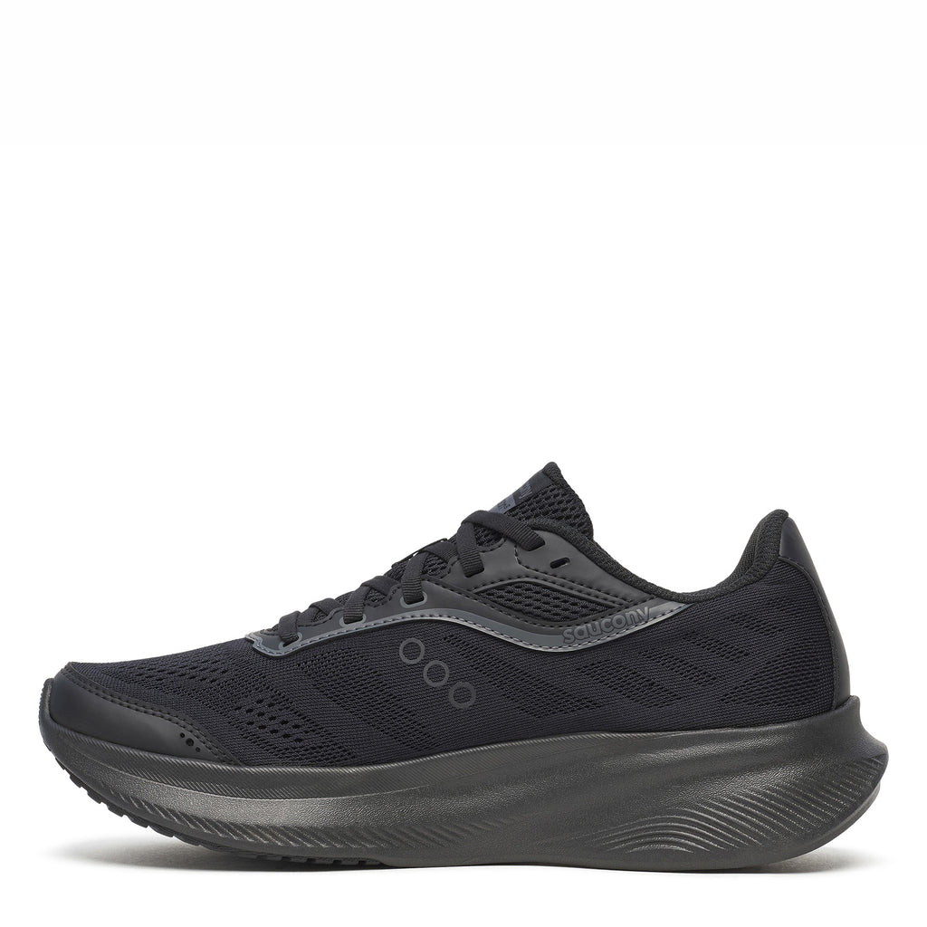 Women's Saucony Cohesion 18 Running Shoe - Wide Width SOLID BLACK S11035-211