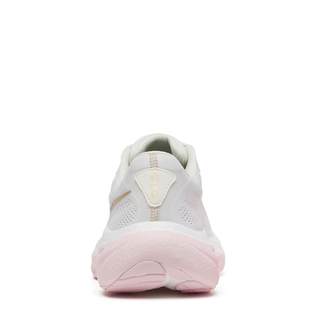 Women's Saucony Ride 19 Running Shoe - Wide Width WHITE / SILK S11056-151