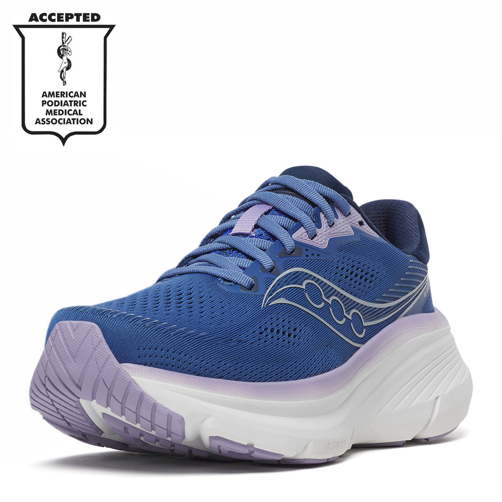 Women's Saucony Guide 19 Running Shoe SAIL/ORCHID S11058-132