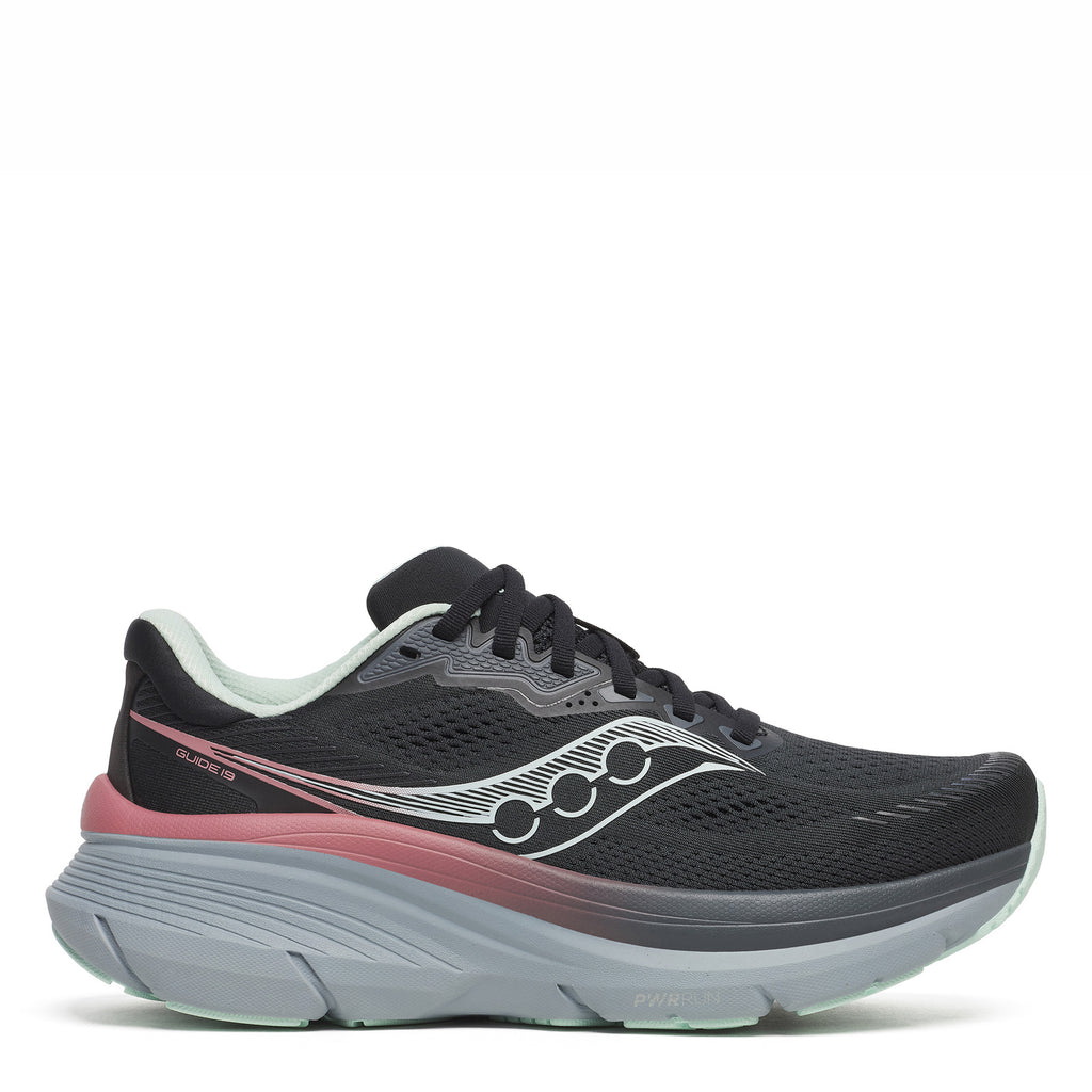 Women's Saucony Guide 19 Running Shoe BLACK / CALM S11058-146