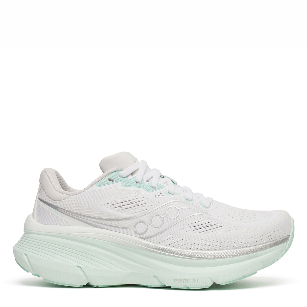 Women's Saucony Guide 19 Running Shoe - Wide Width WHITE HUSH S11059-121